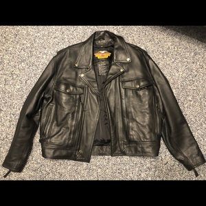 Vintage Motor Harley-Davidson Leather Jacket 2XL